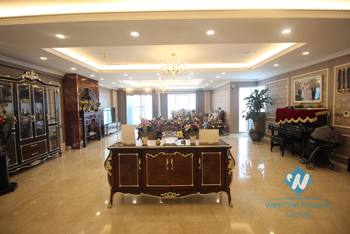 Nice apartment for rent in ciputra with luxurious furniture and modern equipment